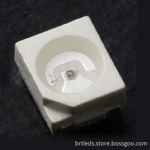 Surface Mount PLCC LED, PLCC-2 Package, 60mcd, Green SMD LEDs, 3.5 x 2.8 x 1.9mm